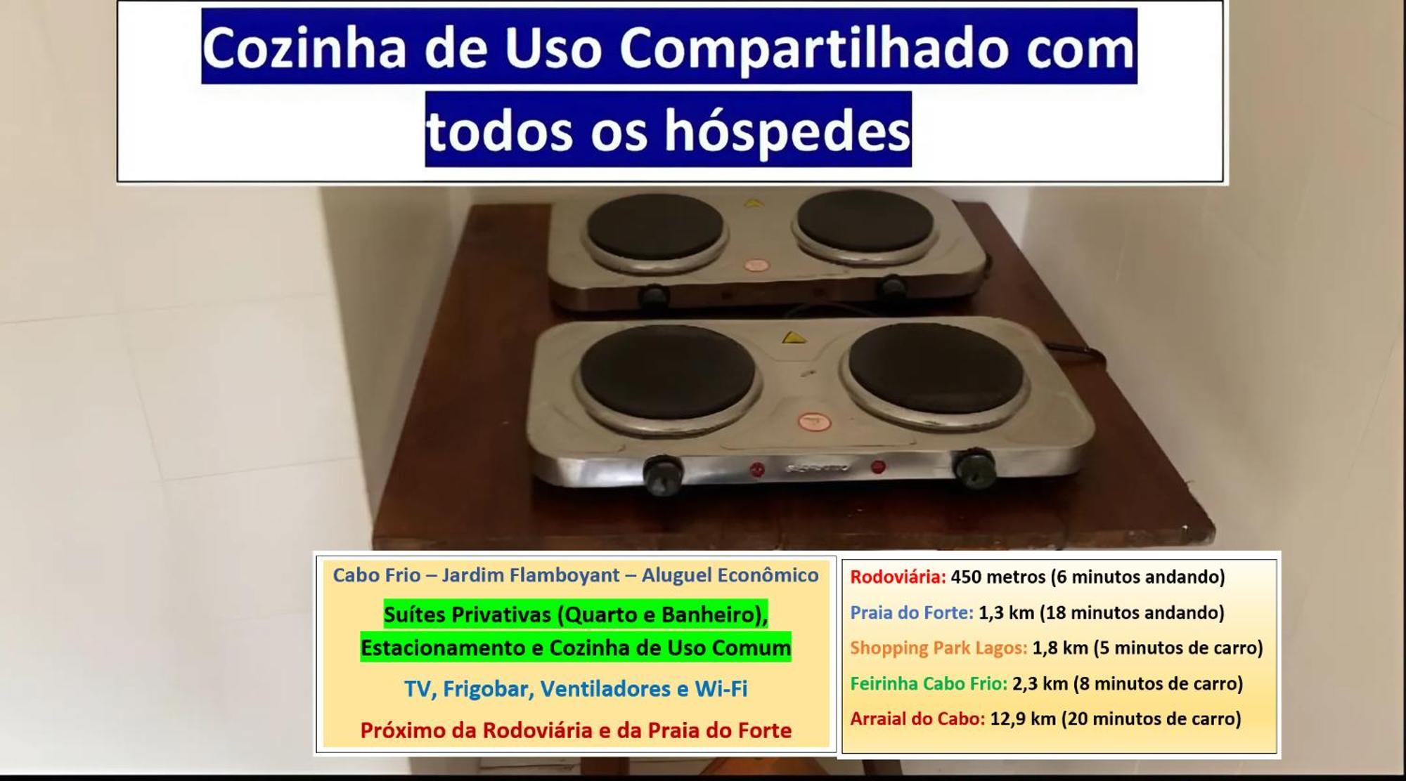 Cabo Frio - Suites - Jardim Flamboyant - Aluguel Economico 외부 사진